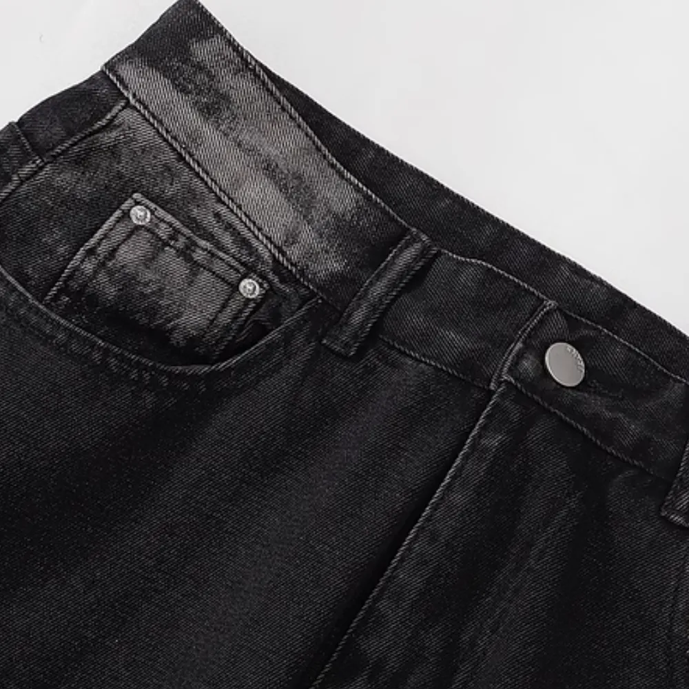 CE | American High Street Gradient Hole Jeans