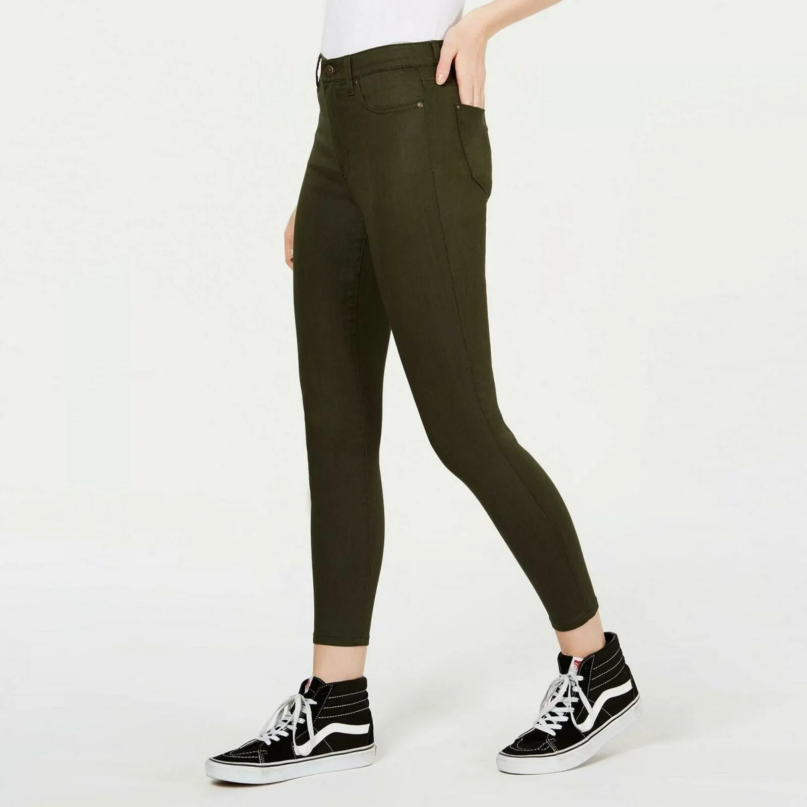 Celebrity Pink Women's High Rise Ankle Super Skinny Jeans