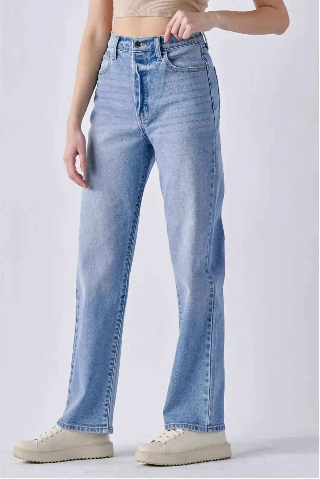 Cello Jeans Super High Rise Dad Jean – Relaxed Fit with a Vintage Edge