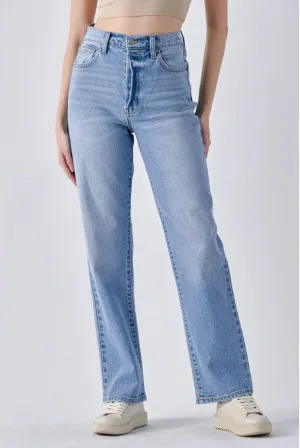 Cello Jeans Super High Rise Dad Jean – Relaxed Fit with a Vintage Edge