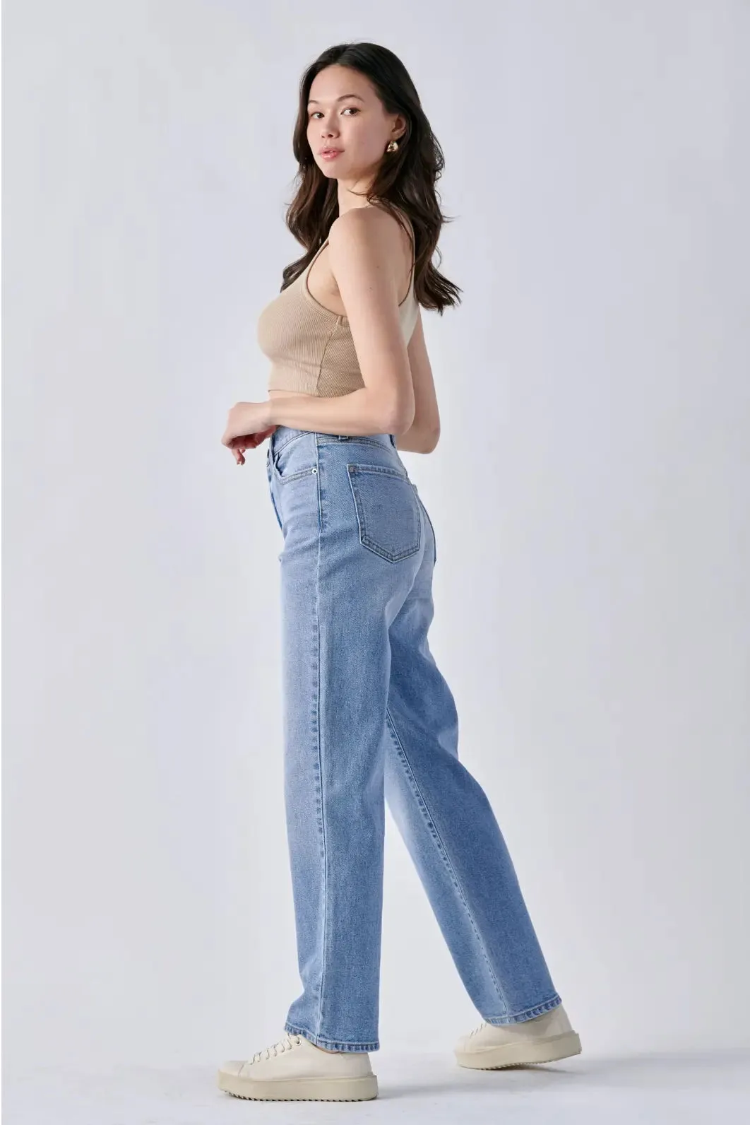 Cello Jeans Super High Rise Dad Jean – Relaxed Fit with a Vintage Edge