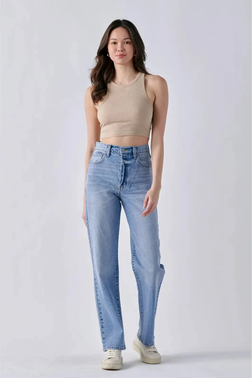 Cello Jeans Super High Rise Dad Jean – Relaxed Fit with a Vintage Edge