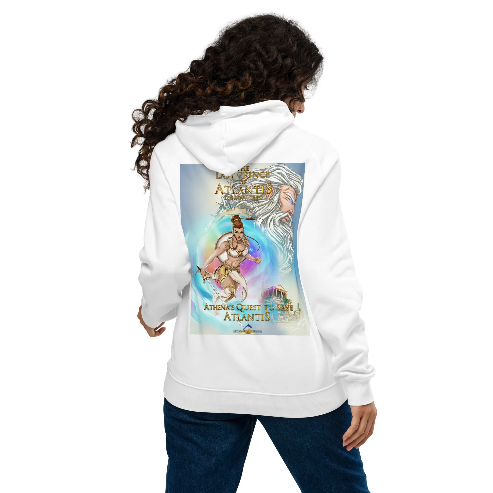 Channel Your Inner Powers Wearing The Women's Goddess Athena Hoodie