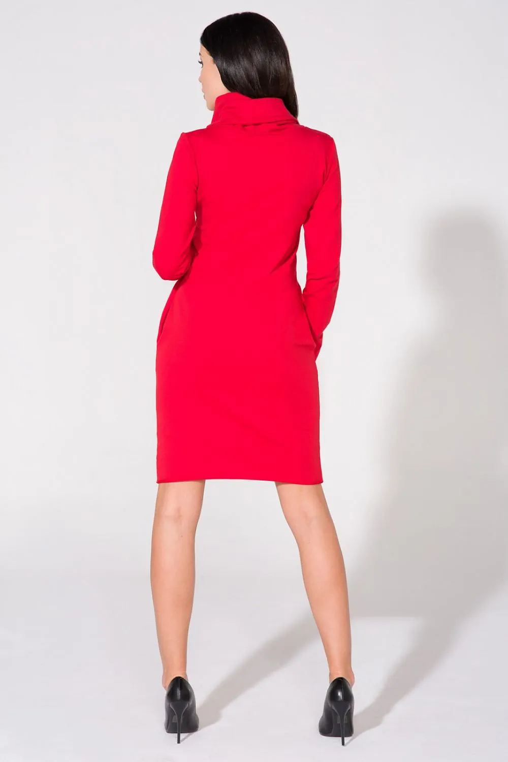 Chic Knit Chimney Dress