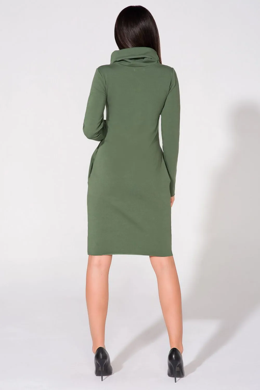 Chic Knit Chimney Dress
