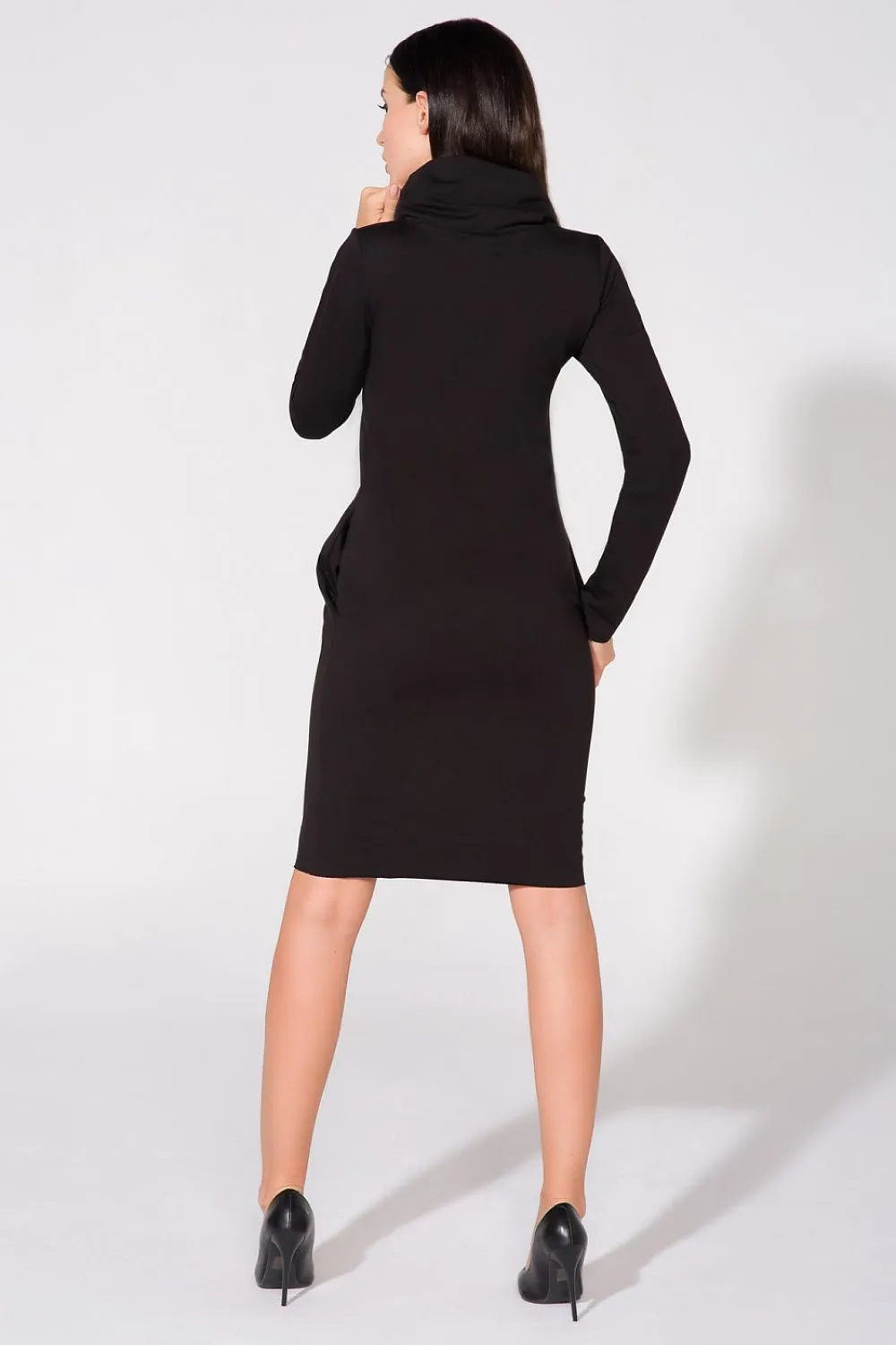 Chic Knit Chimney Dress