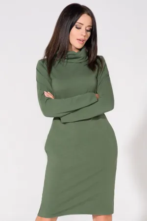 Chic Knit Chimney Dress
