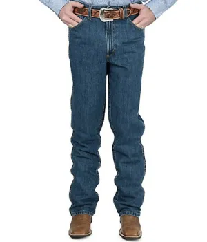 CINCH MEN'S BRONZE LABEL SLIM FIT JEANS - DARK STONEWASH