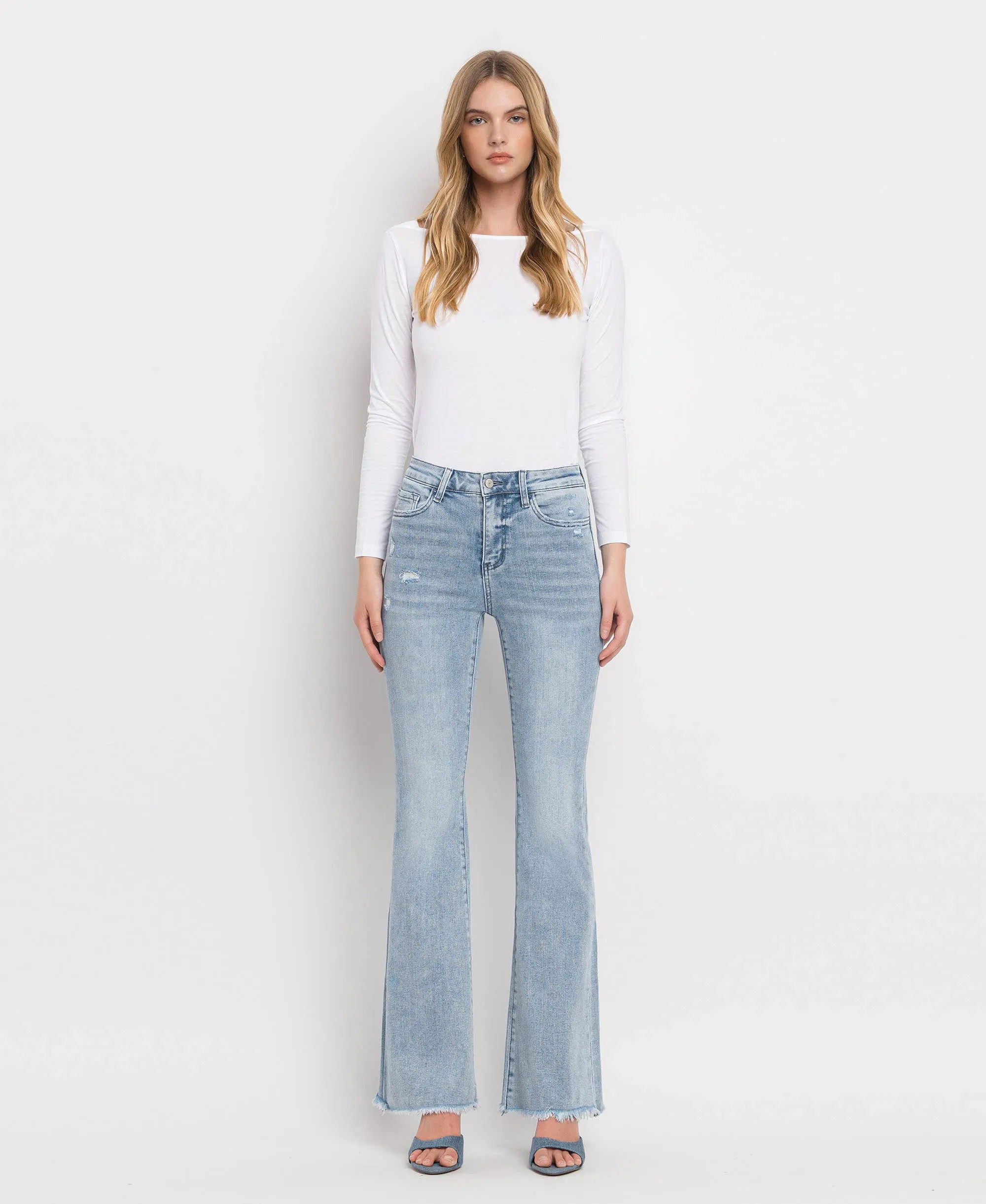 Claire High Rise Classic Flare Jeans