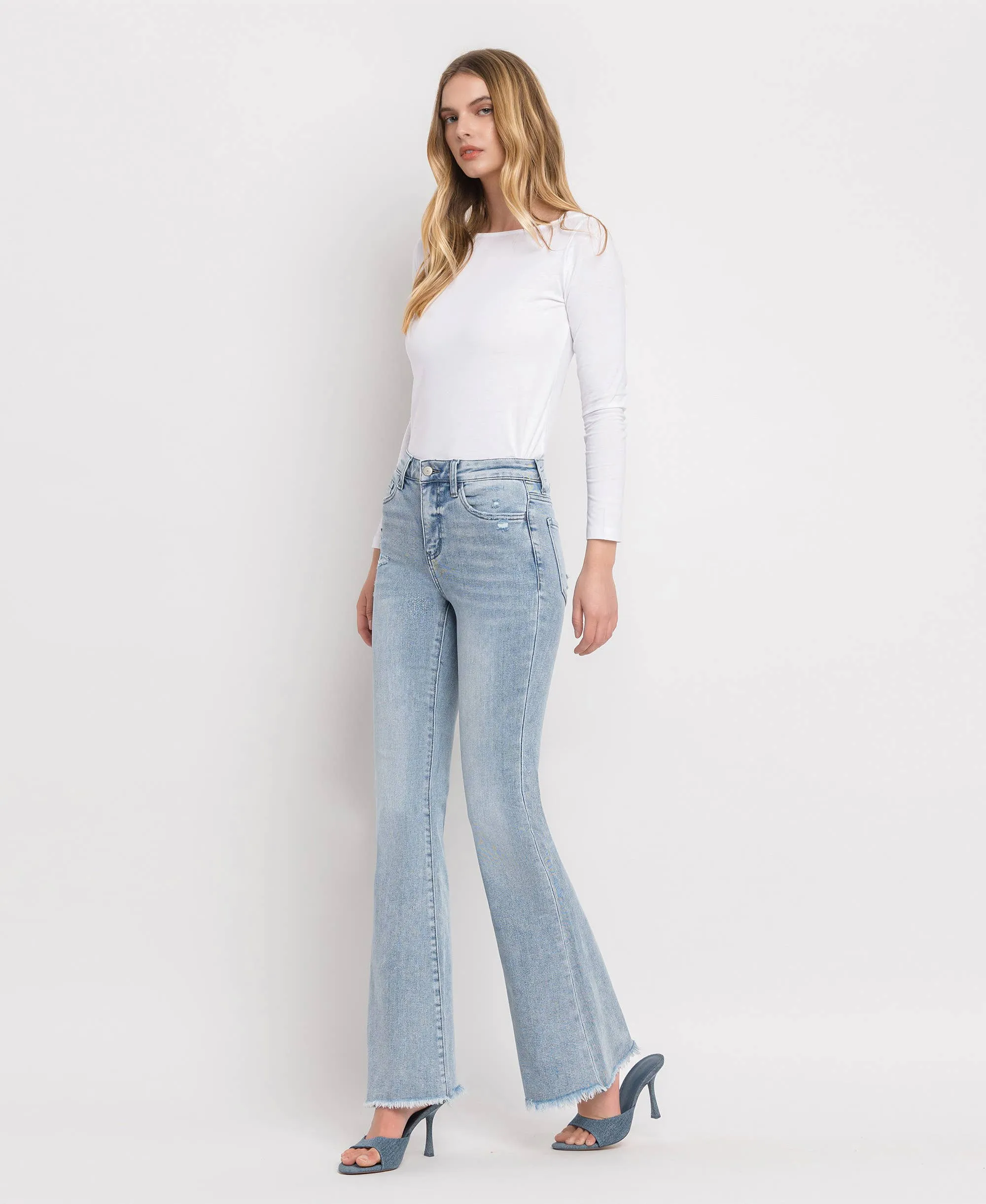 Claire High Rise Classic Flare Jeans
