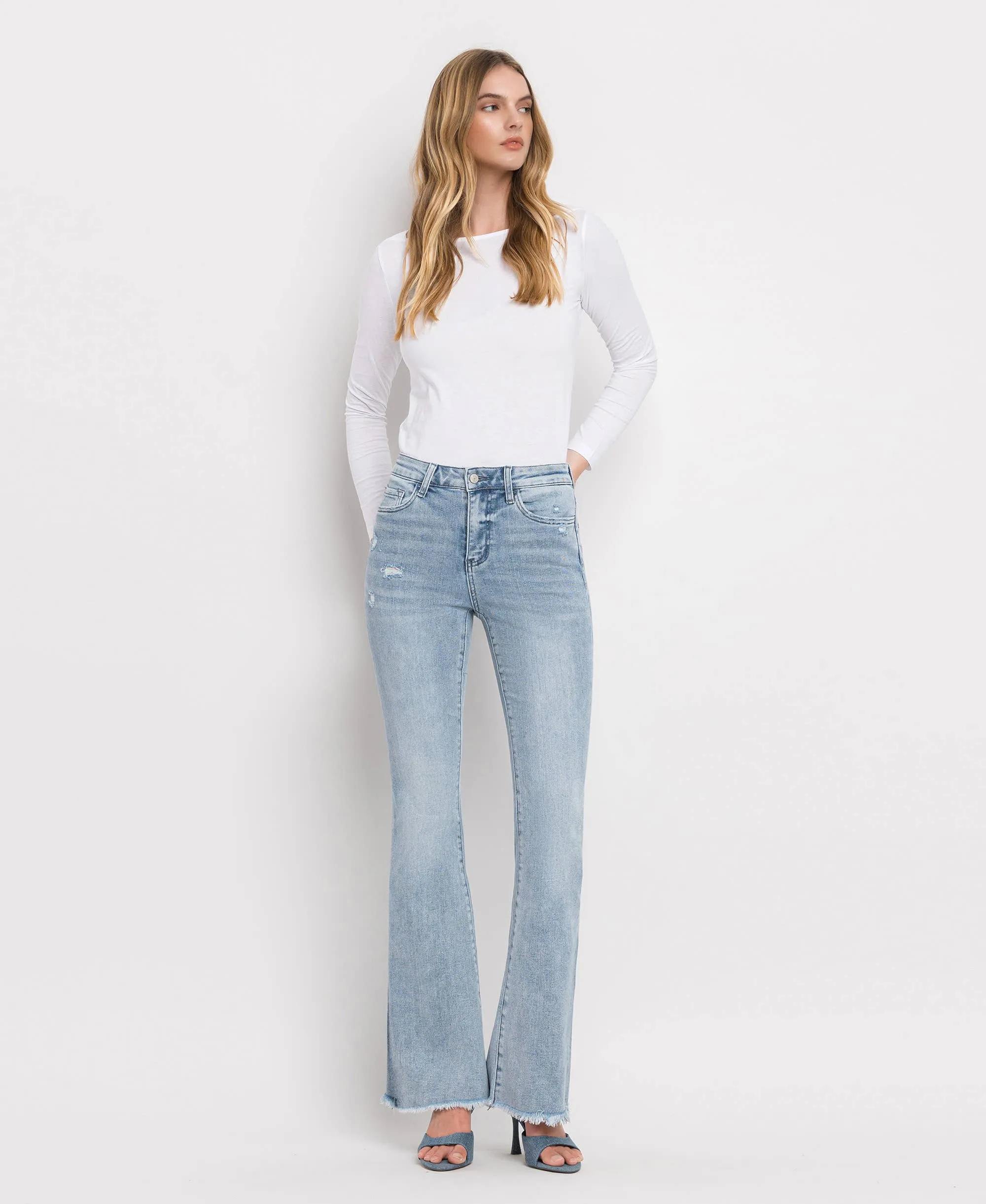 Claire High Rise Classic Flare Jeans
