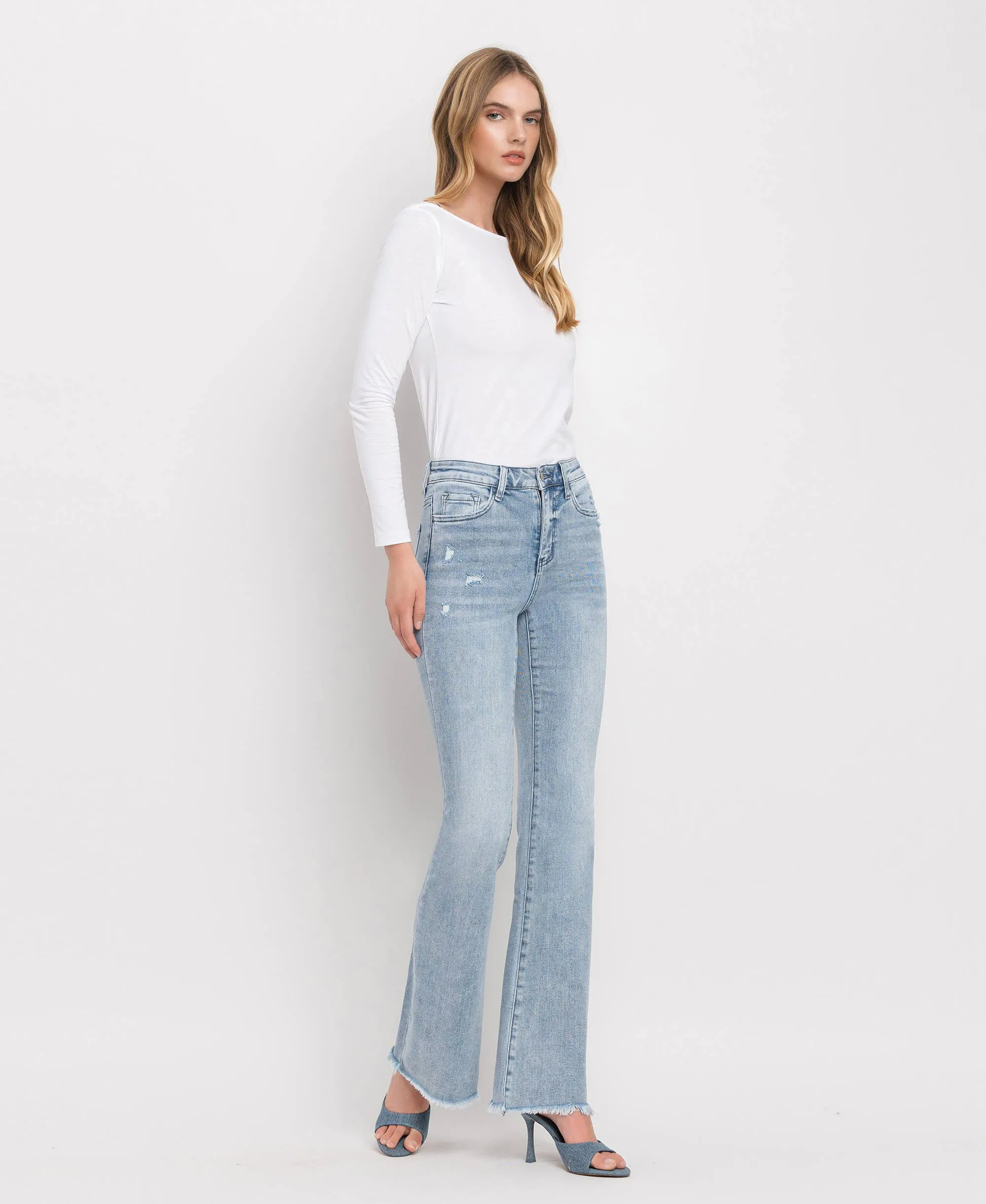 Claire High Rise Classic Flare Jeans
