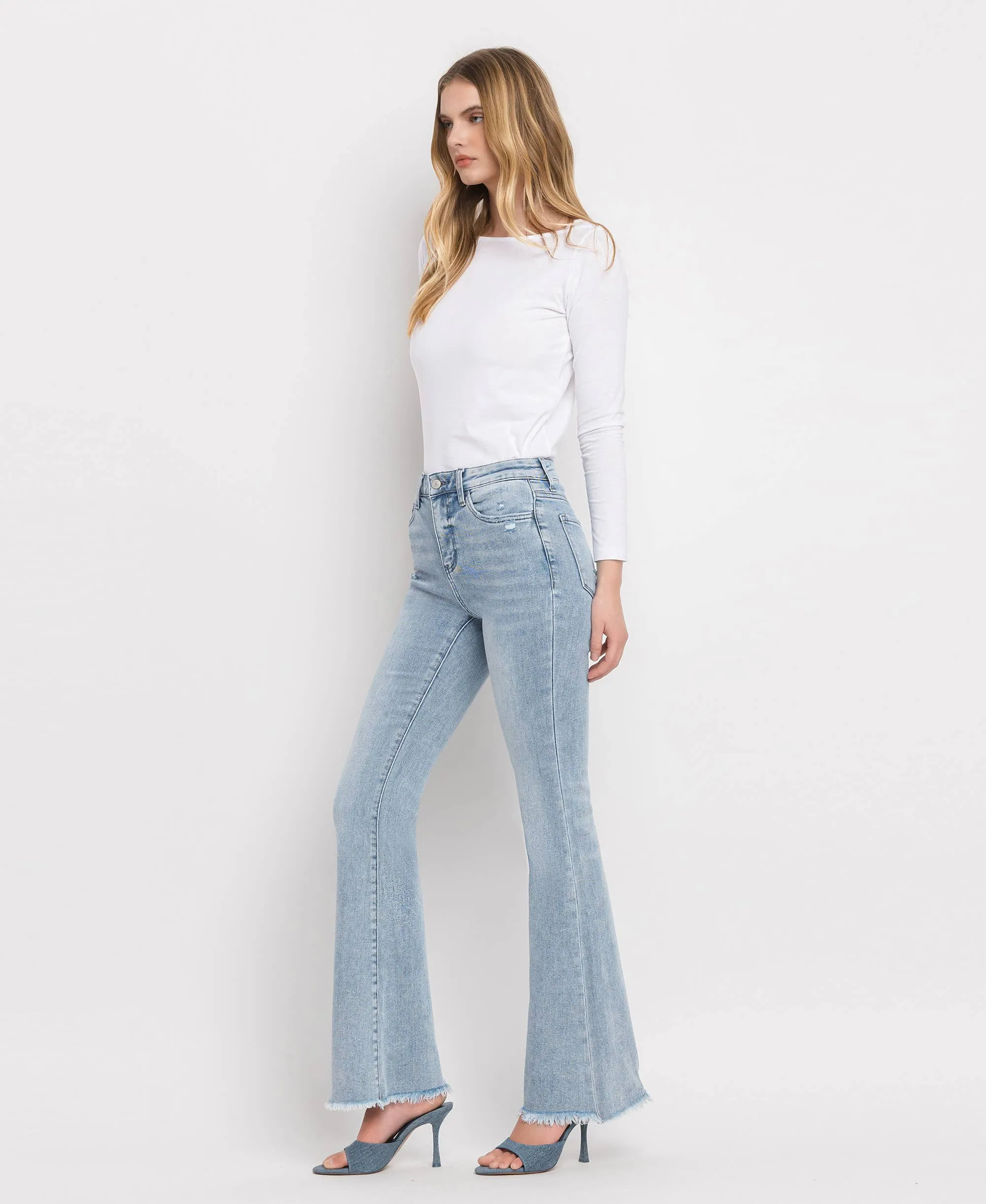 Claire High Rise Classic Flare Jeans
