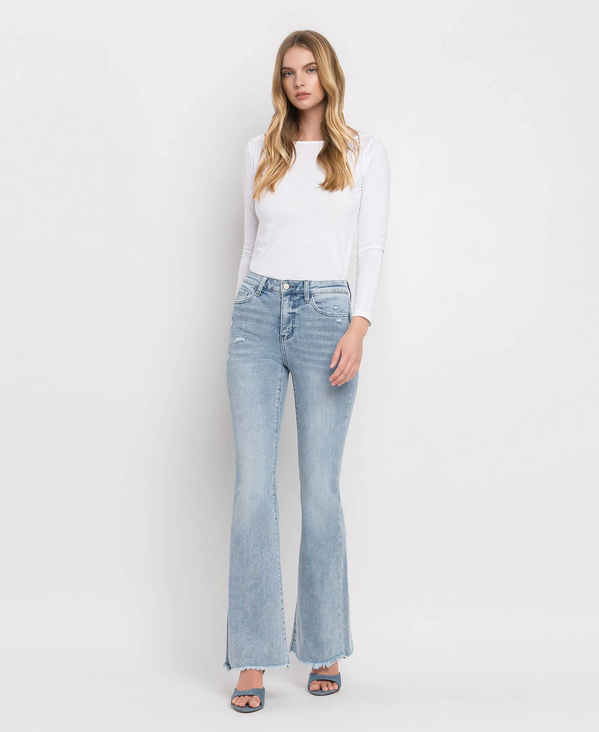 Claire High Rise Classic Flare Jeans