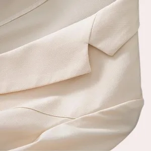 Clarke | Blazer Chic à Manches avec Mélange de Coton pour Femmes
