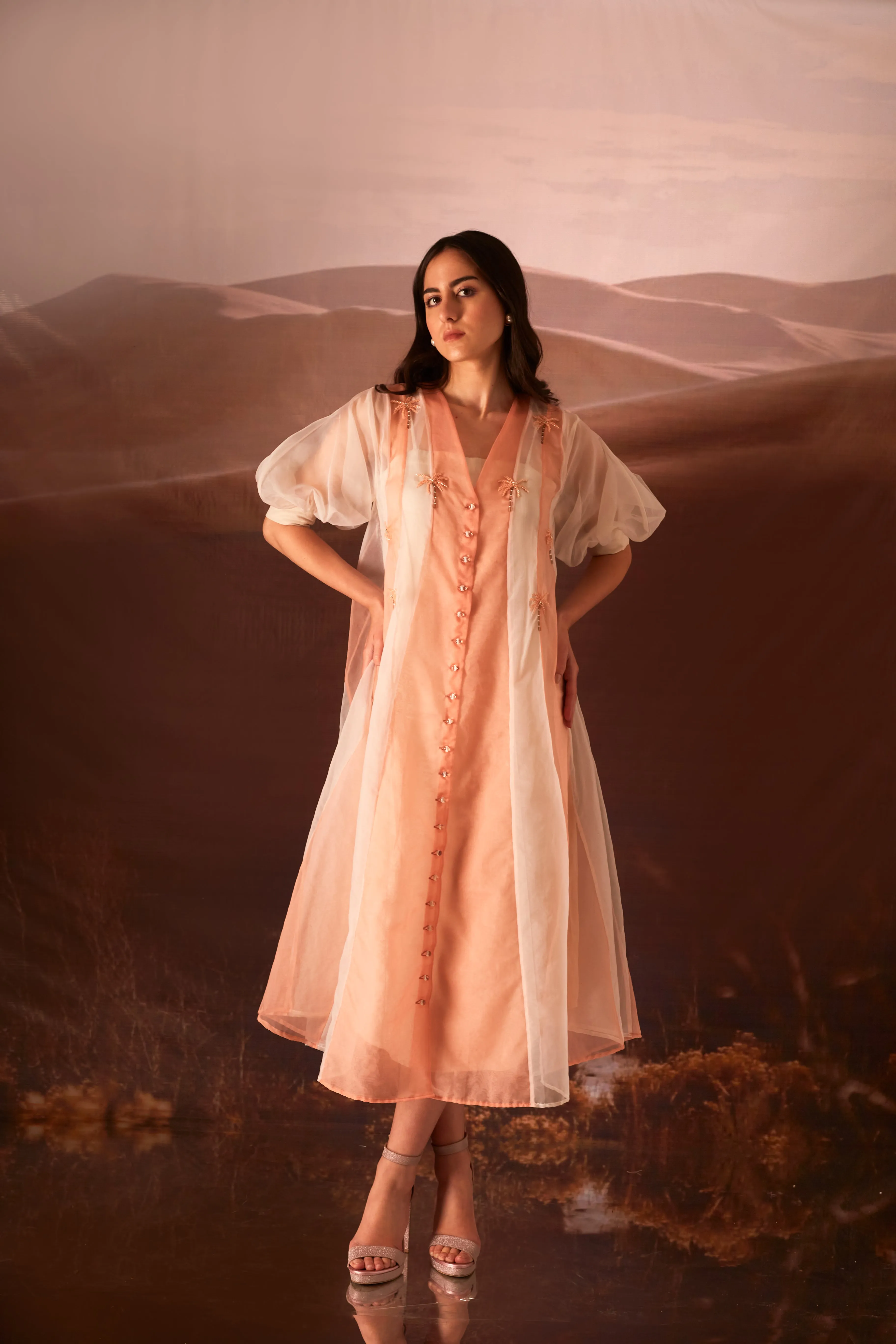 Clover Dress - Brown