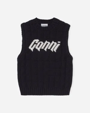 Cotton Rope Vest - Sky Captain