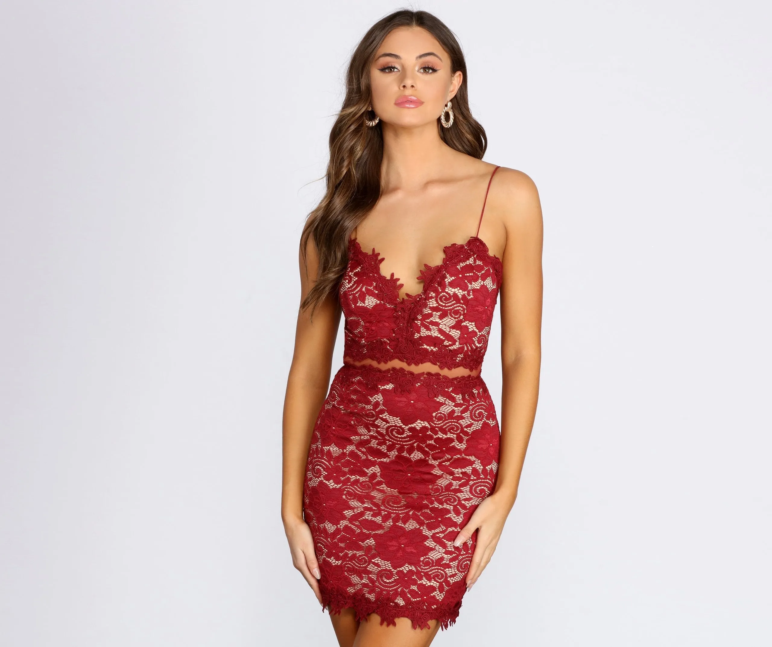Crochet Chic Stylish Mini Dress