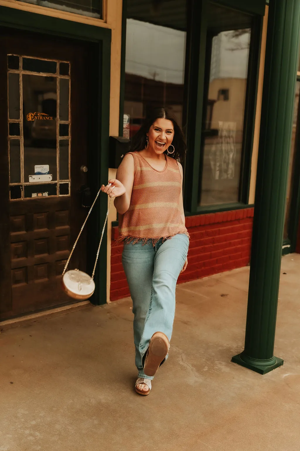 Crochet Fringe Tank