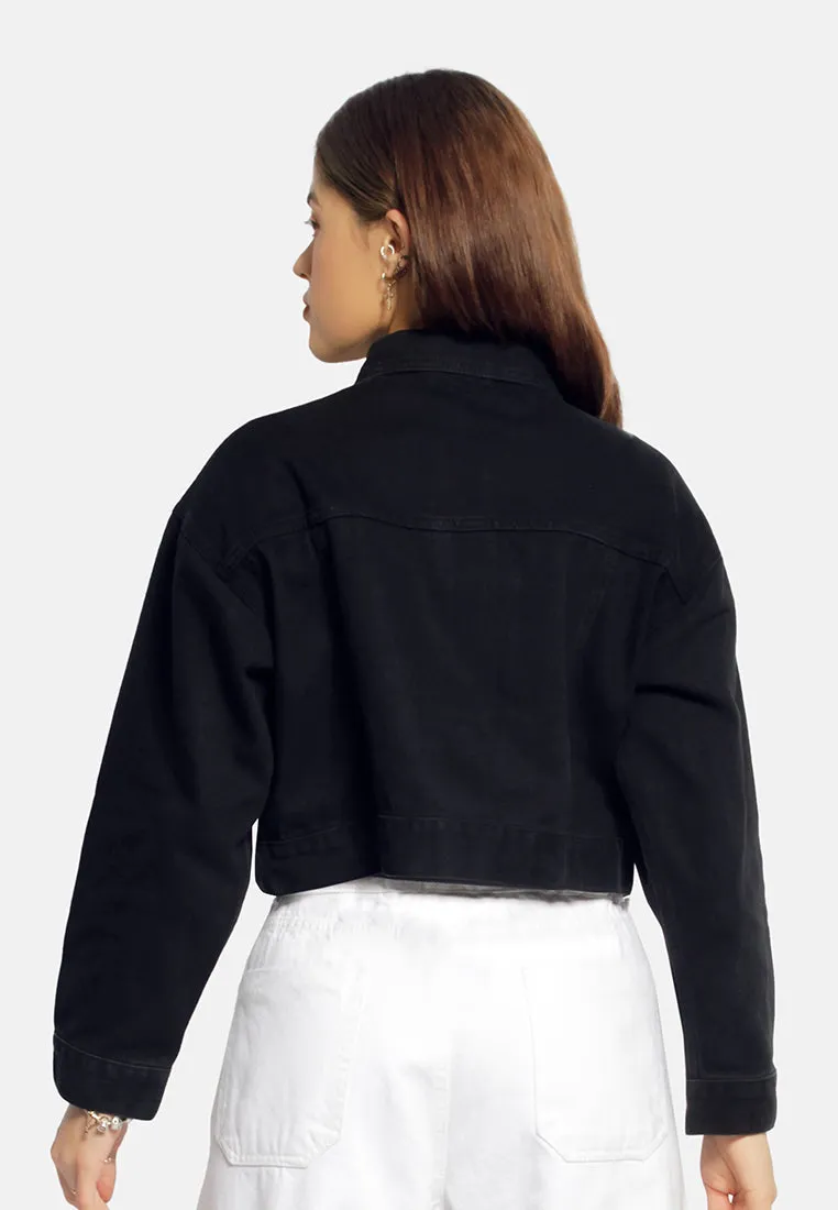 Cropped Denim Jacket