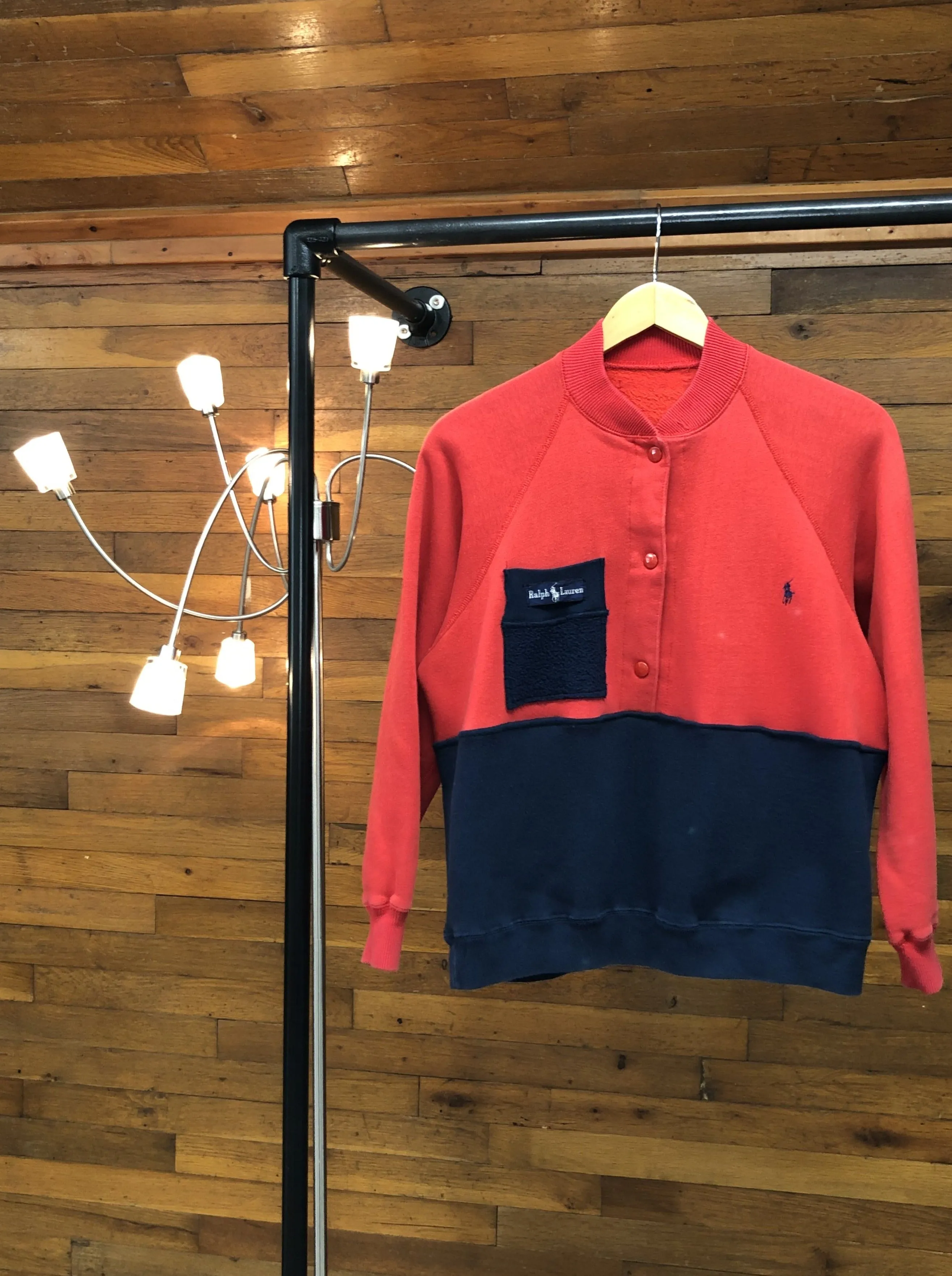 Custom Ralph Lauren 1/4 Snap Sweater (S/M)