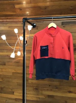 Custom Ralph Lauren 1/4 Snap Sweater (S/M)