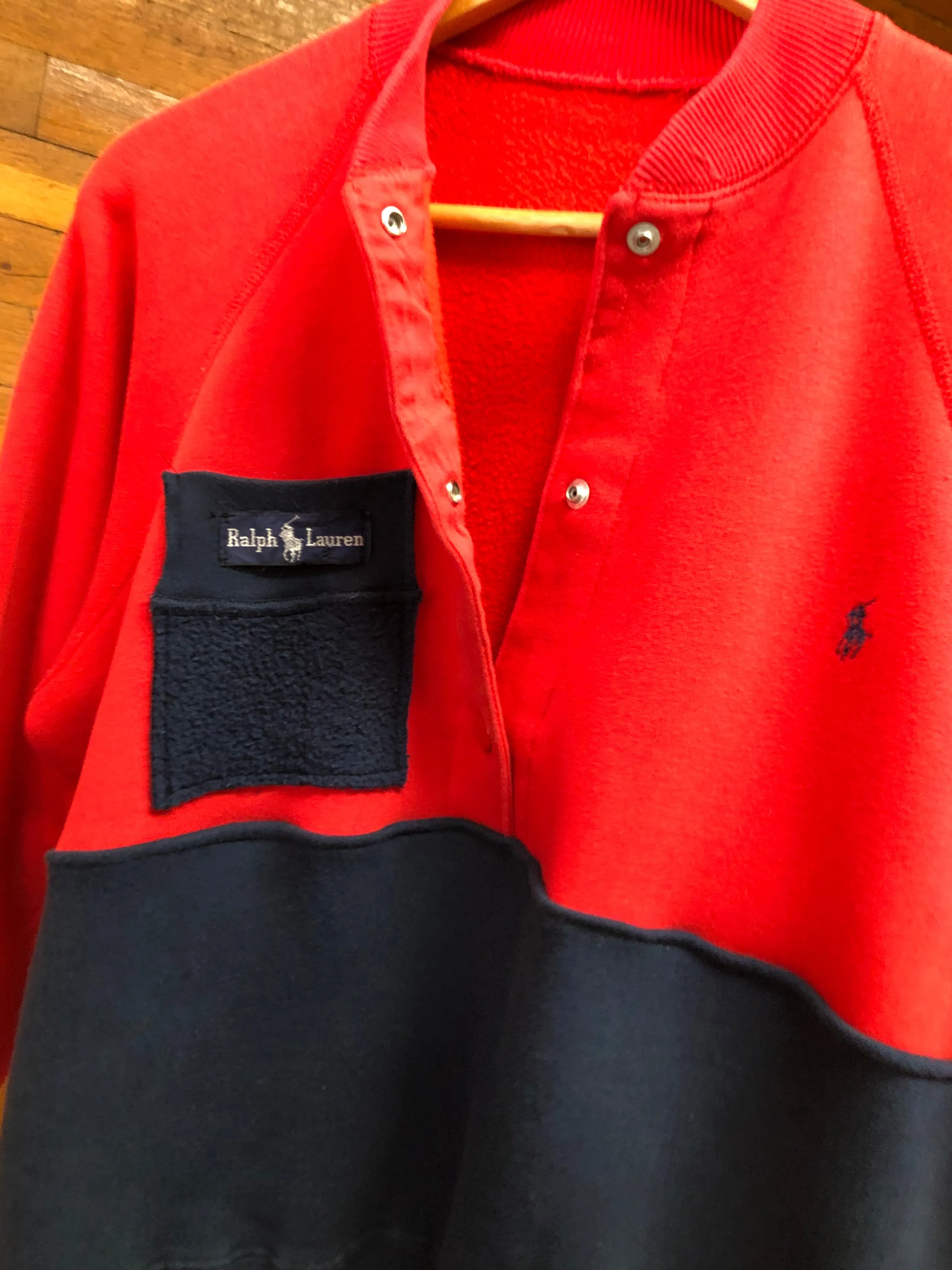 Custom Ralph Lauren 1/4 Snap Sweater (S/M)