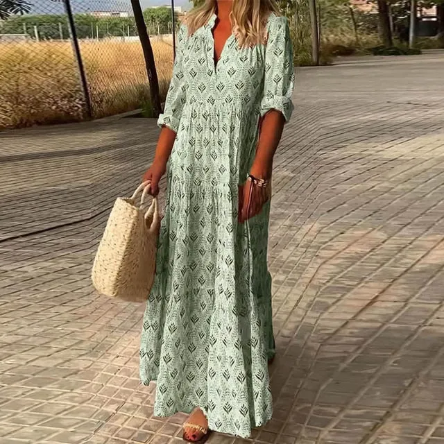Dalia® | Bohemian Chic Dress For Beach Vacation