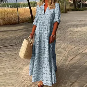 Dalia® | Bohemian Chic Dress For Beach Vacation