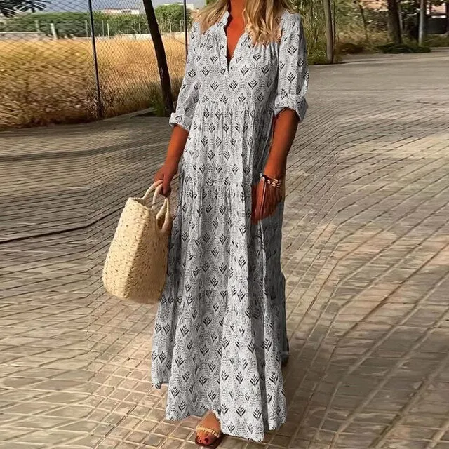 Dalia® | Bohemian Chic Dress For Beach Vacation