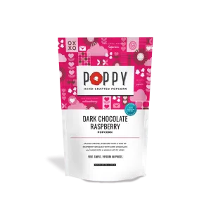 Dark Chocolate Raspberry Popcorn