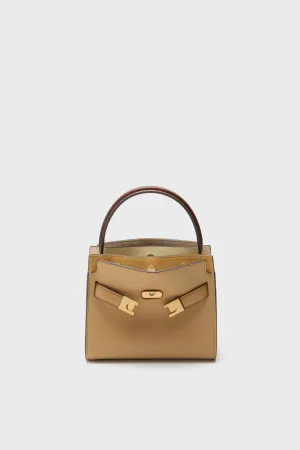 Dark Sand Lee Radziwill Petite Double Bag