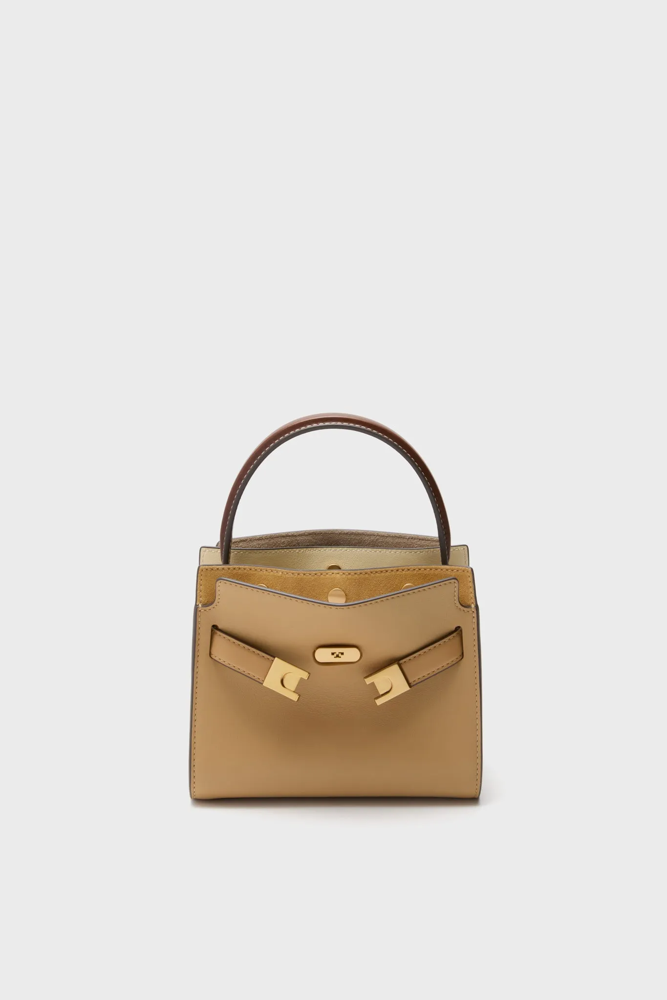 Dark Sand Lee Radziwill Petite Double Bag