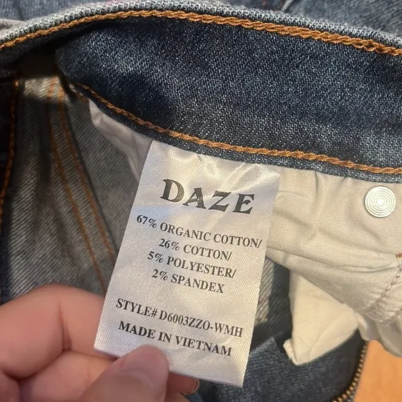 DAZE Woman’s Moneymaker High Rise Vintage Skinny Jeans Size 25