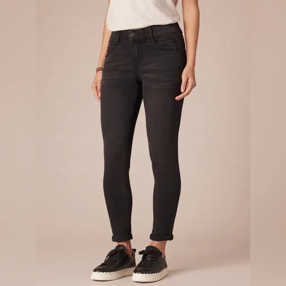 DEMOCRACY Women’s 12 Petite Luxe Touch Premium Ab Solution Vintage Skinny ankle