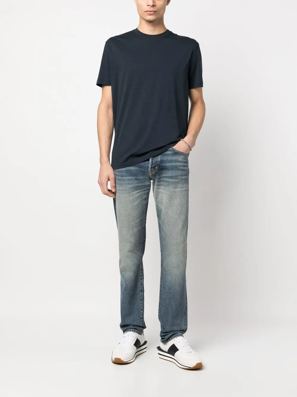 Denim slim fit jeans
