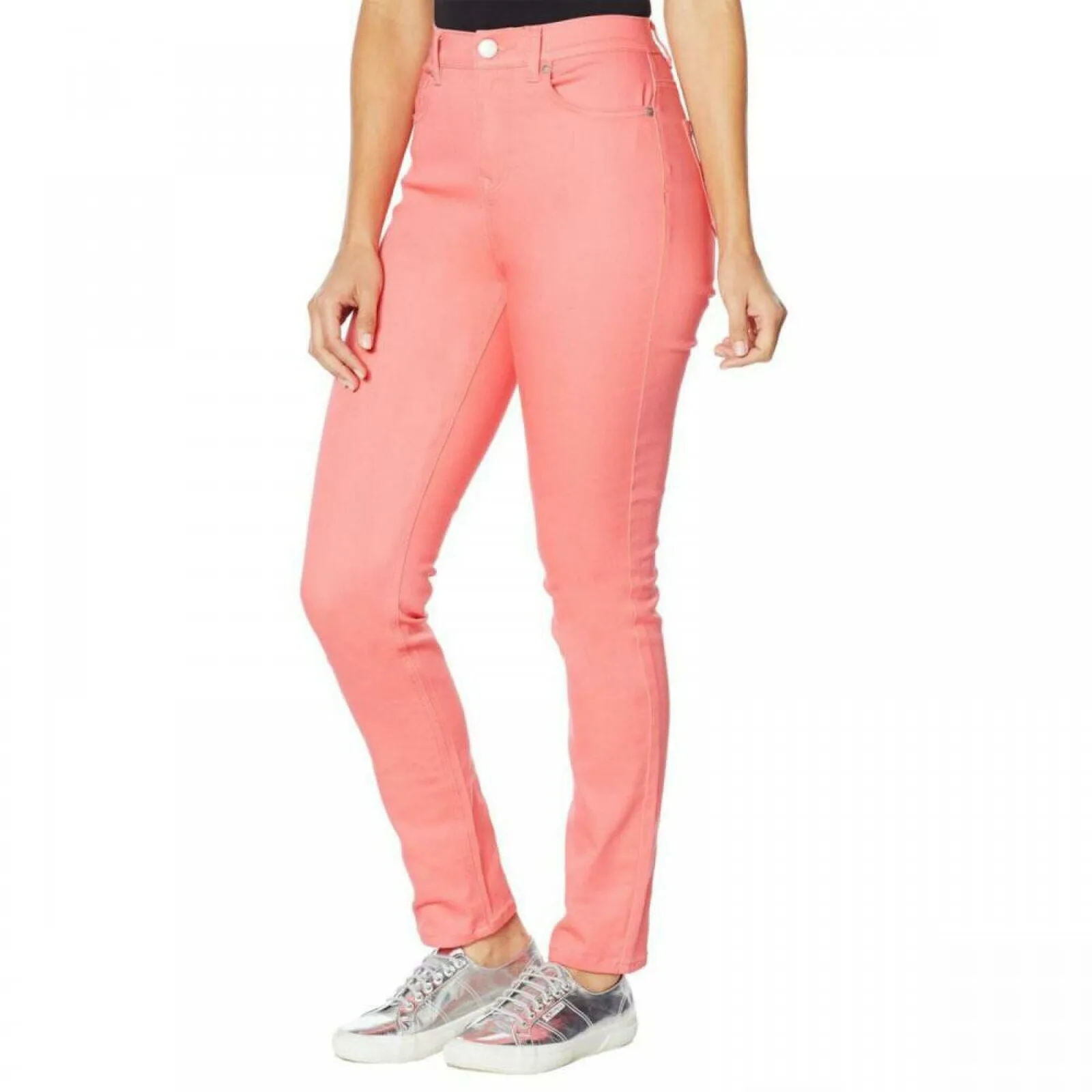 DG2 by Diane Gilman Women's Petite Virtual Stretch Skinny Jeans