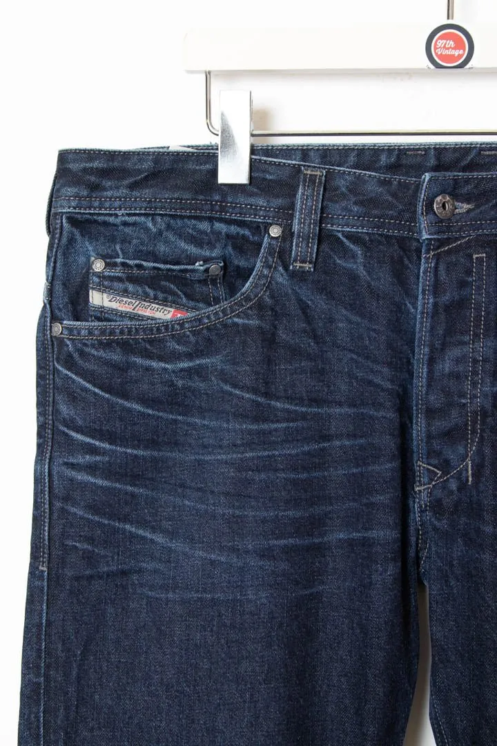 Diesel Regular Slim Straight Denim Jeans (W36 x L30)