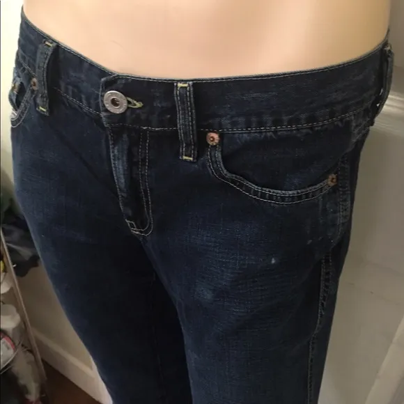 Diesel Vintage Distressed Denim Jeans Straight Leg