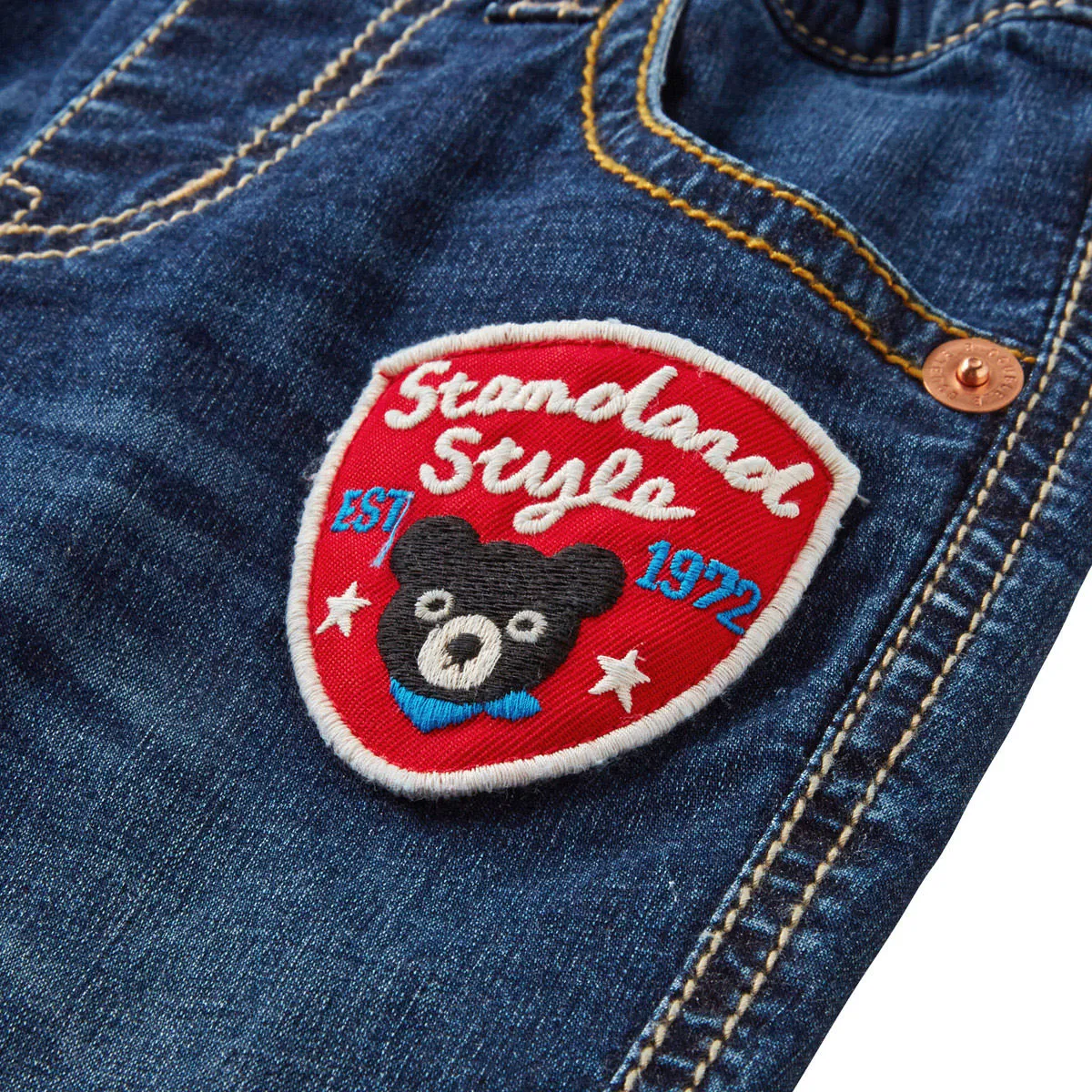DOUBLE B Patches Denim