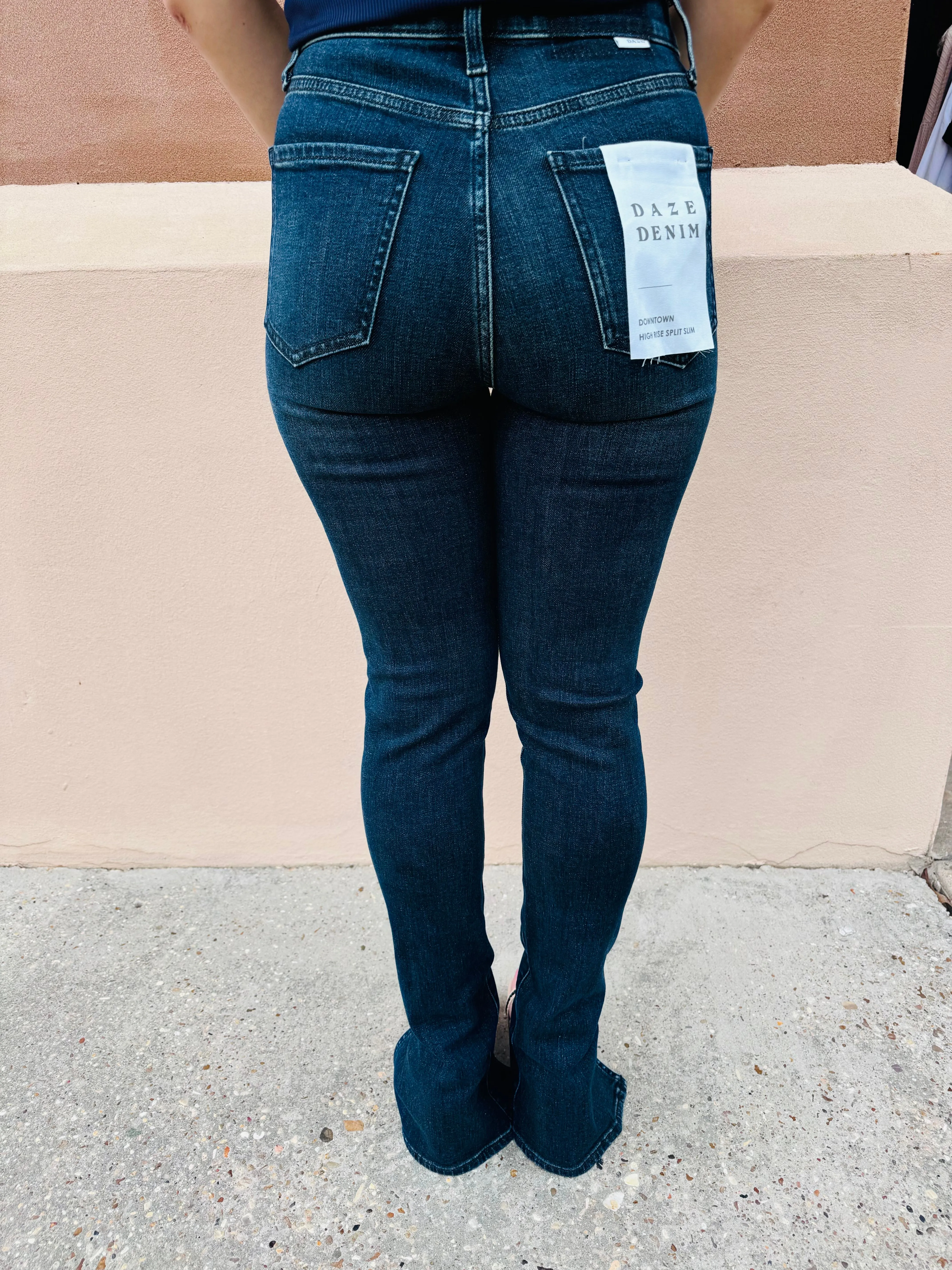 Downtown High Rise Split Slim