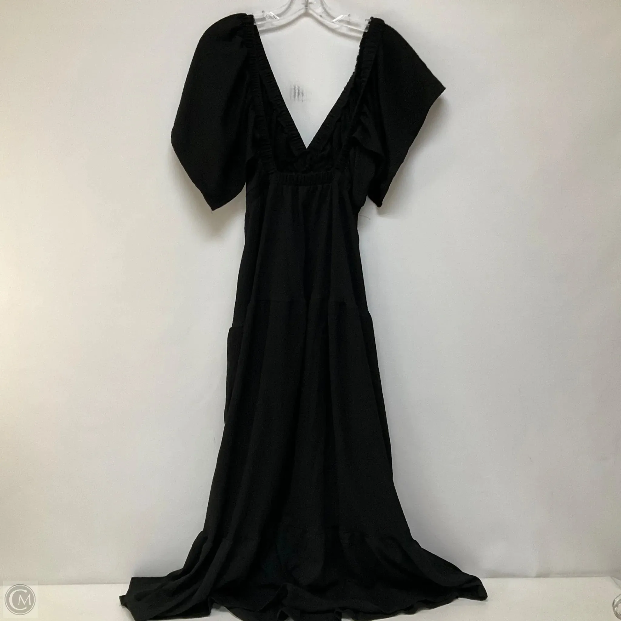 Dress Casual Maxi By Cmc In Black, Size: S