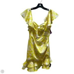 Dress Casual Short By Clothes Mentor In Yellow, Size: Xs