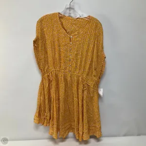 Dress Casual Short By Free People In Yellow, Size: S