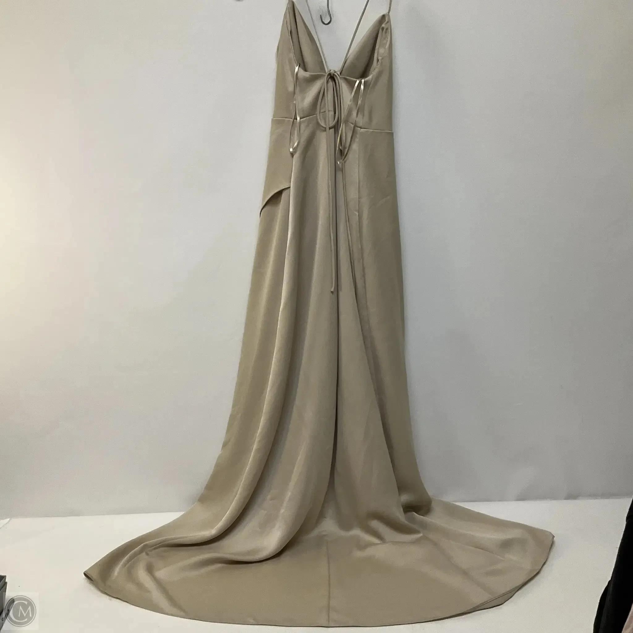 Dress Party Long By Bhldn In Beige, Size: 12