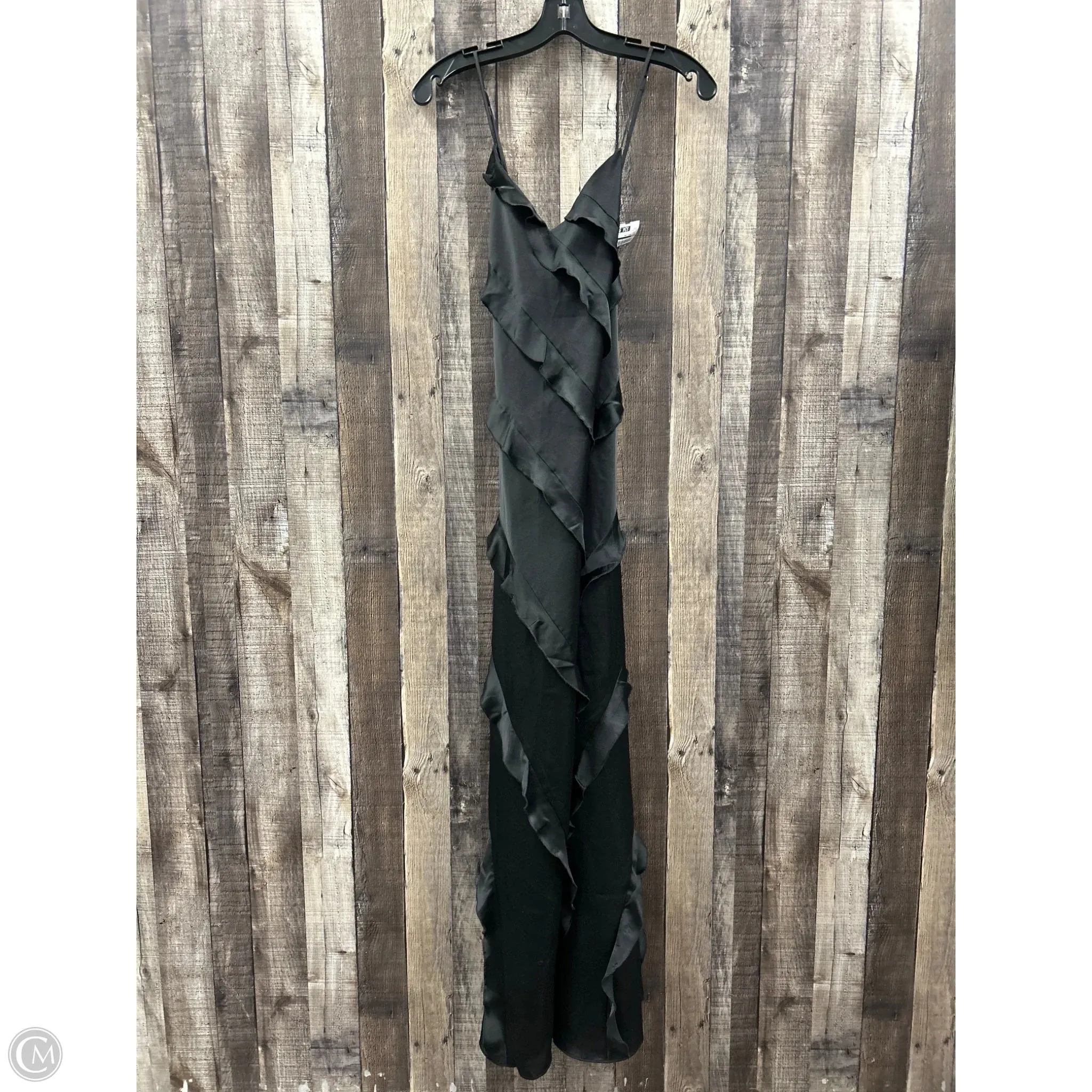Dress Party Long By Mumu In Black, Size: M