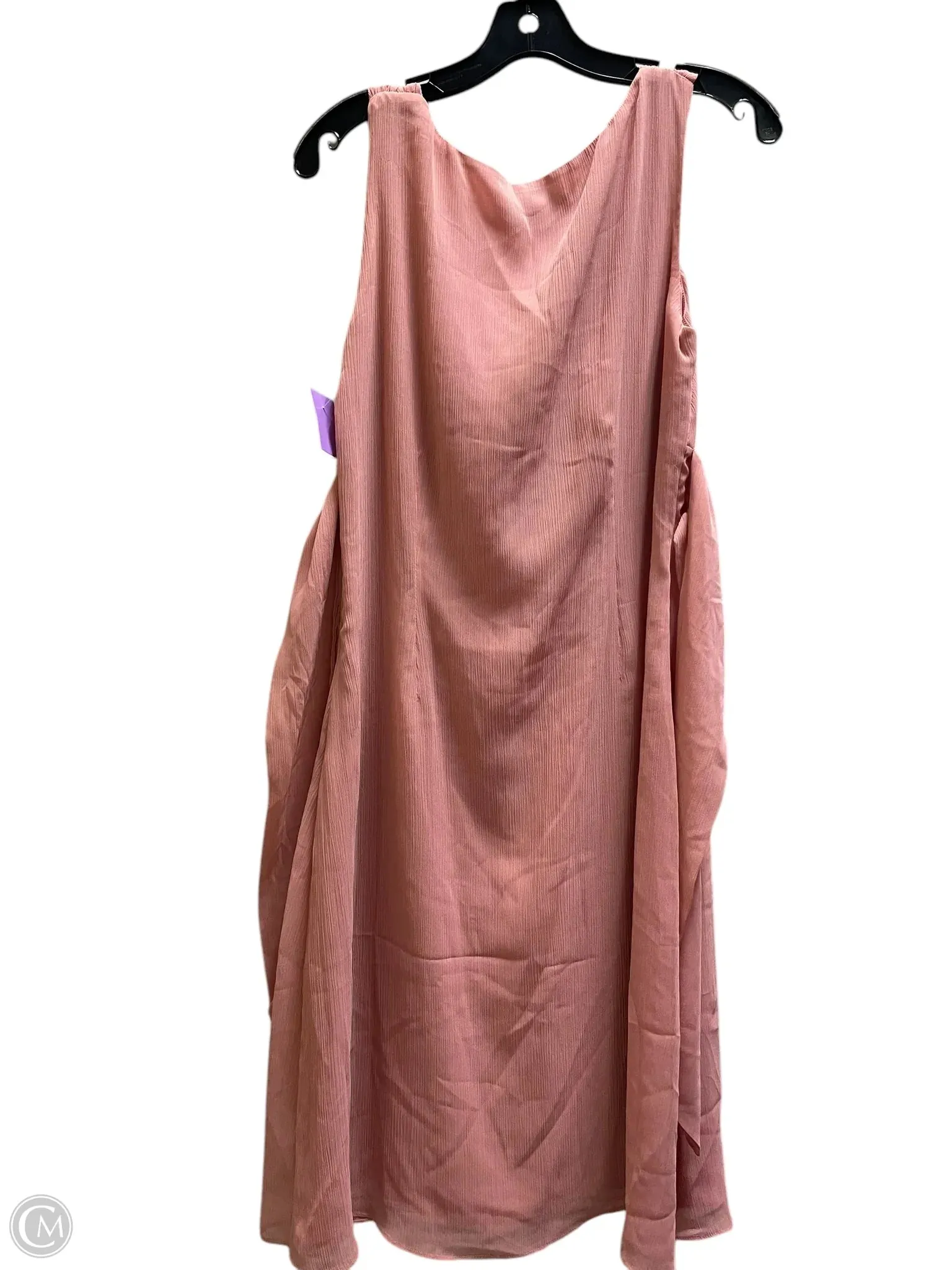 Dress Party Midi By Apt 9 In Pink, Size: M