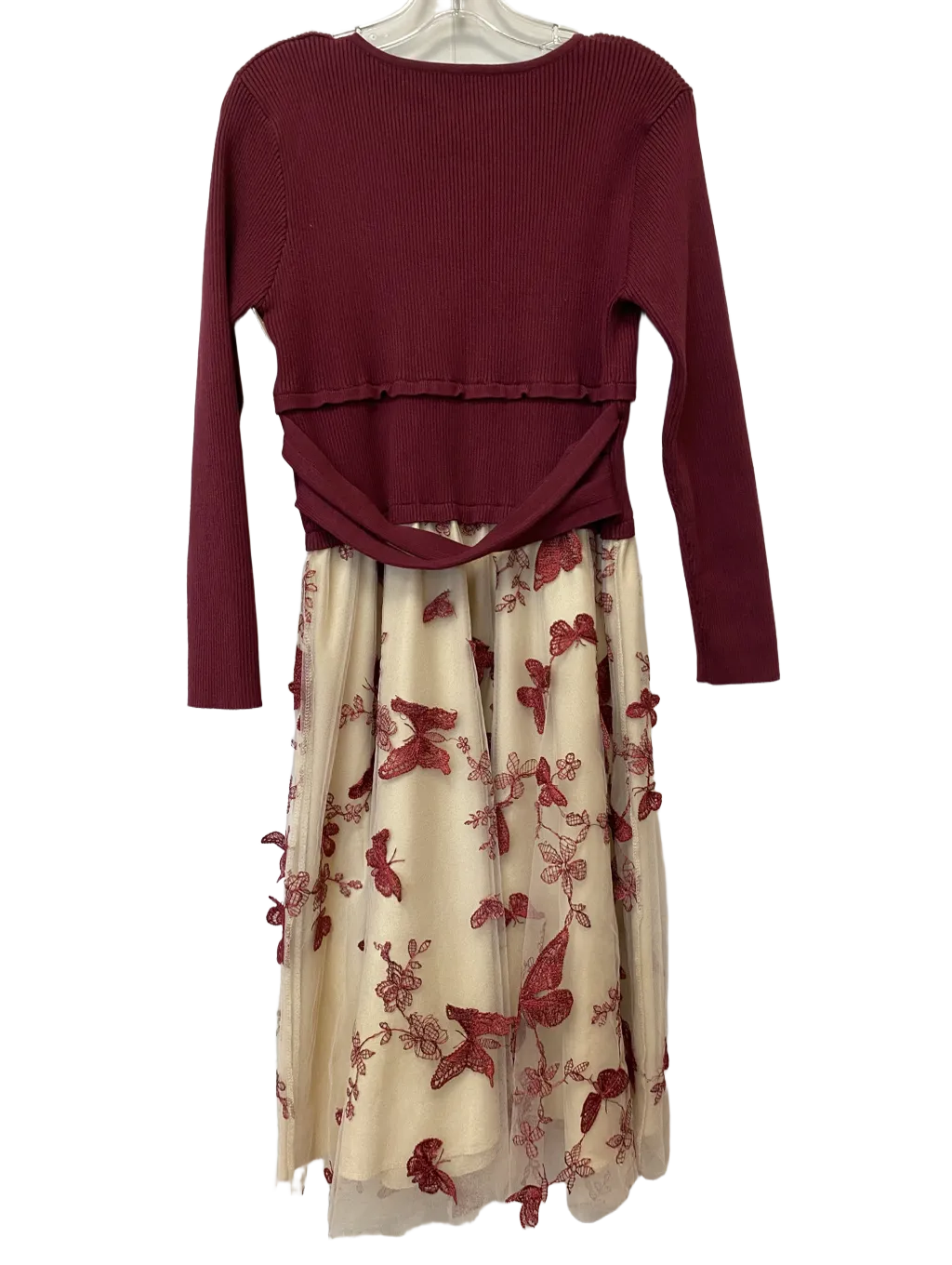 Dress Party Midi By Clothes Mentor  Size: L