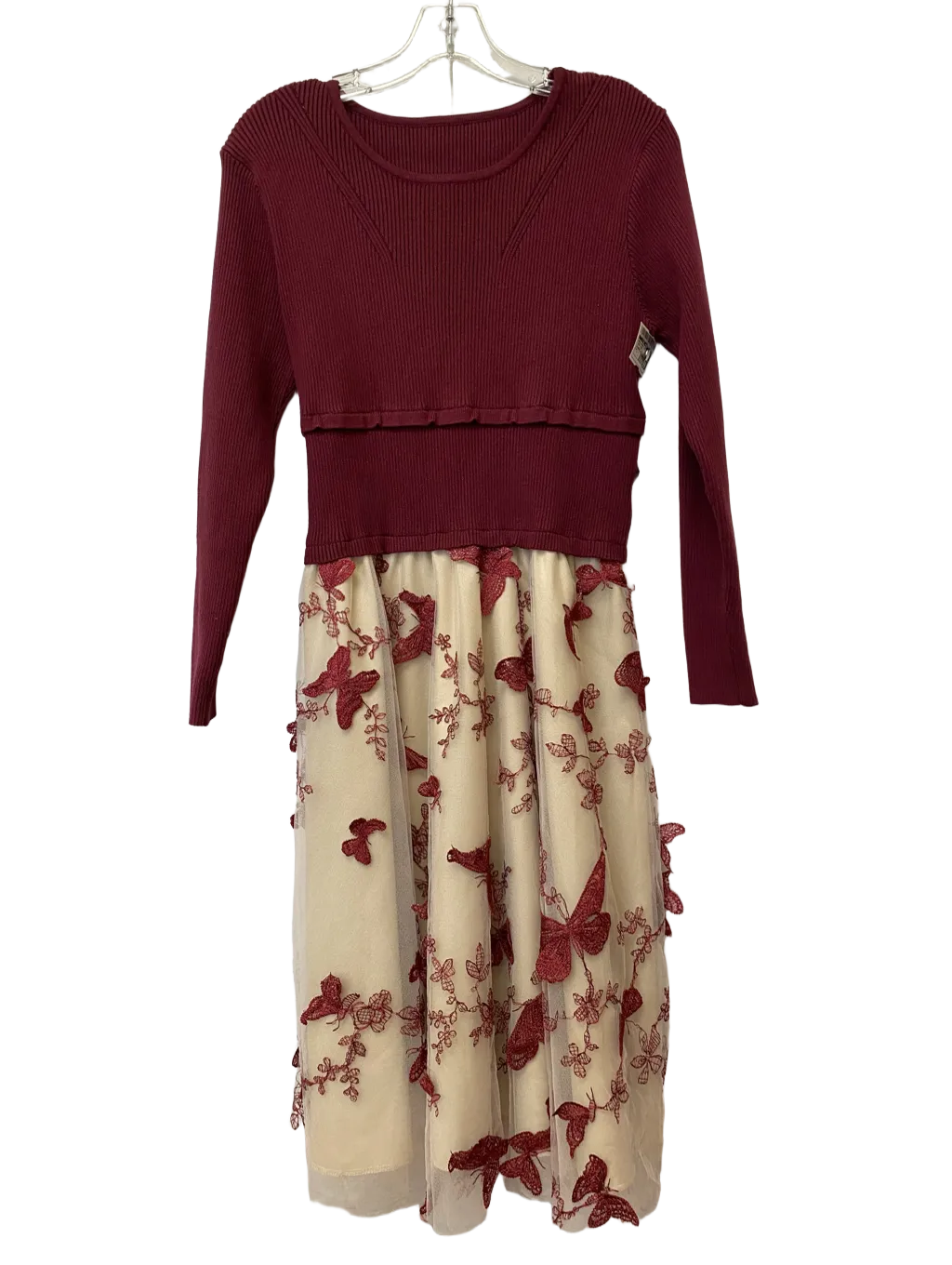 Dress Party Midi By Clothes Mentor  Size: L