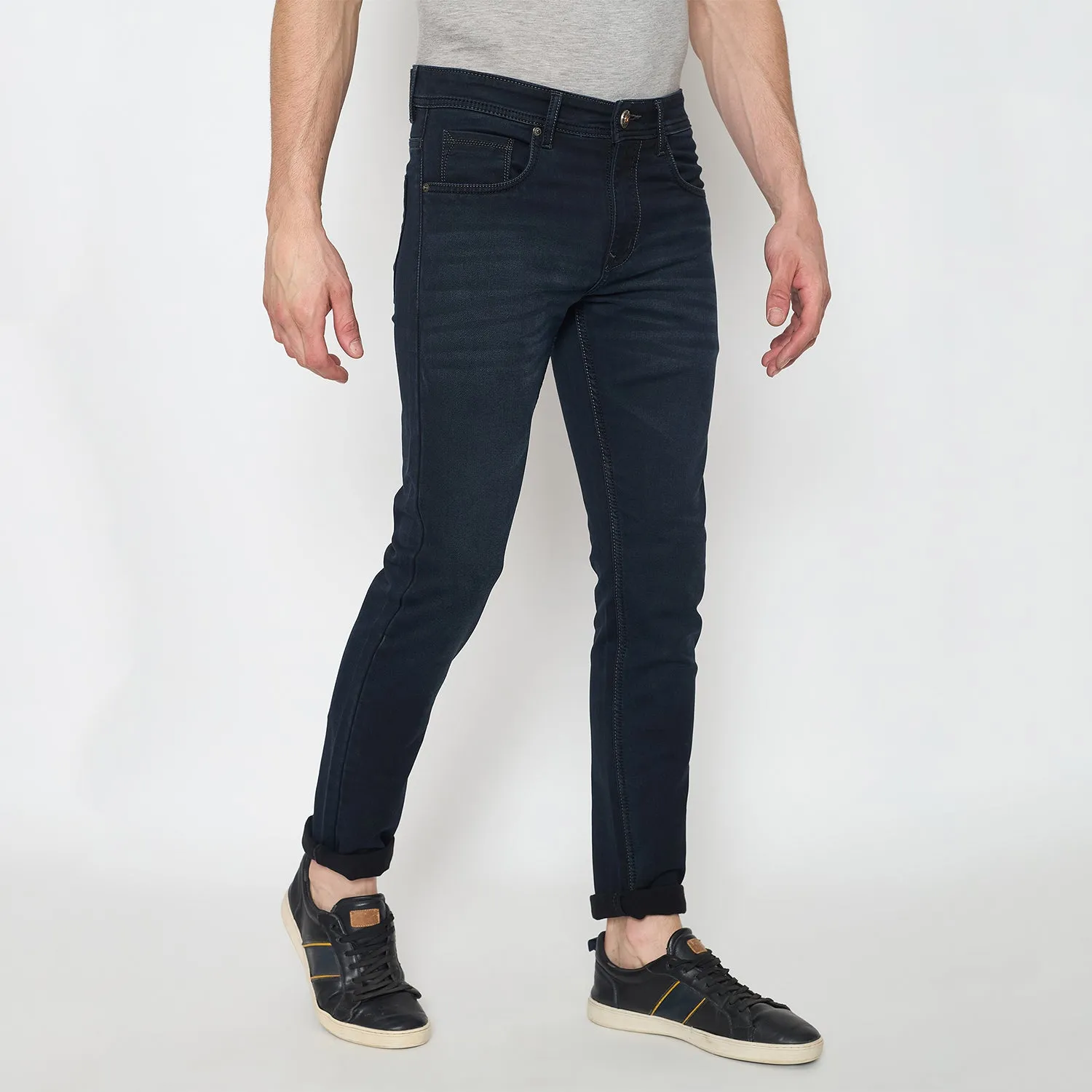 Duke Urban Men Slim Fit Stretchable Jeans (SDD5730S)